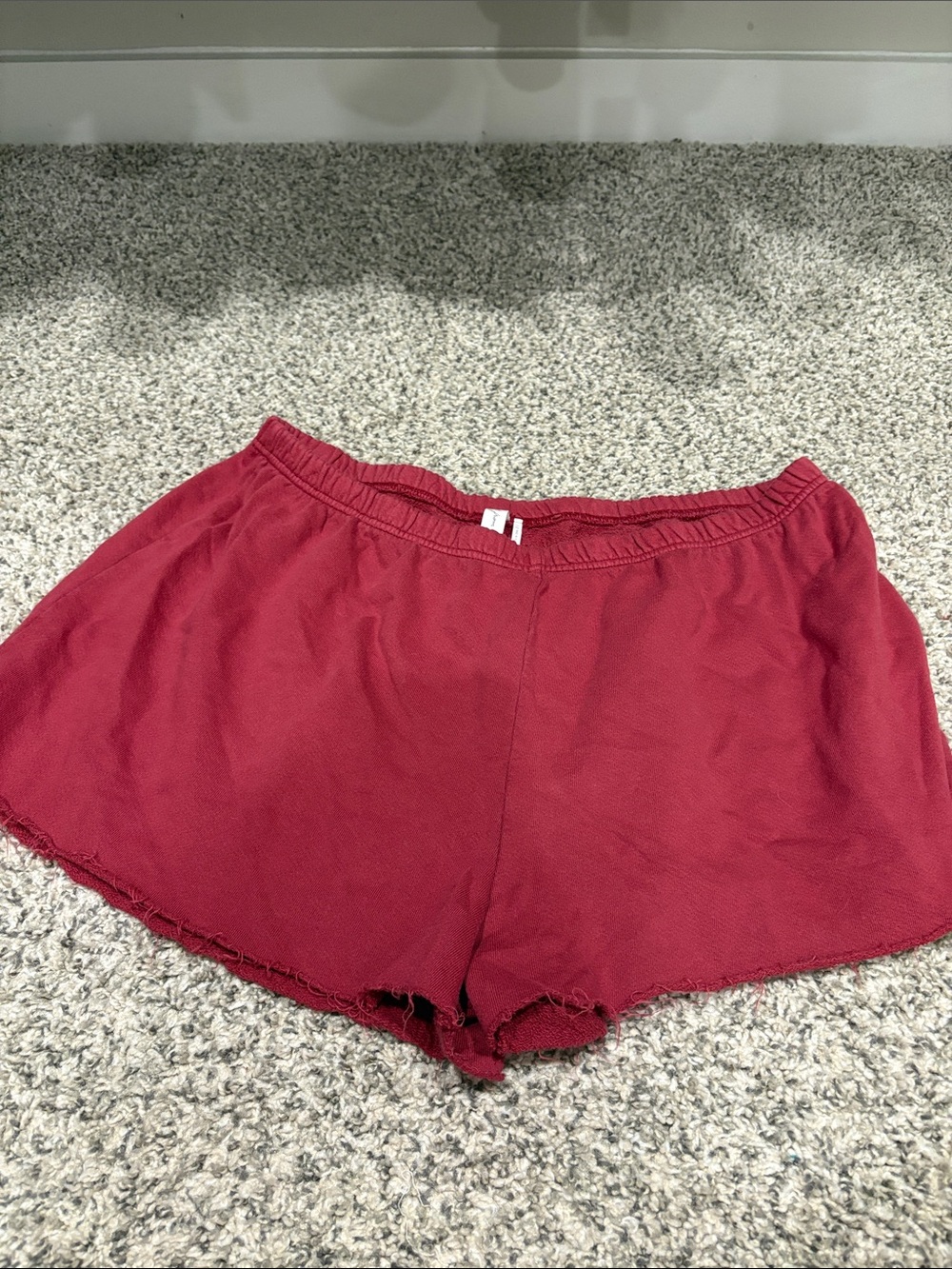 Urban Outfitters Burgundy Athletic Lounge Shorts